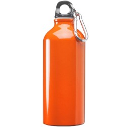 USA Printed 20 oz Aluminum Water Bottles with Carabiner Clip