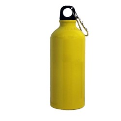 USA Printed 20 oz Aluminum Water Bottles with Carabiner Clip