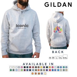 USA Printed  Gildan 7.75 oz Cotton Poly Sweatshirt with Pocket