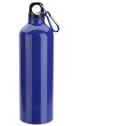 USA Printed 24 oz Aluminum Bottle with Carabiner