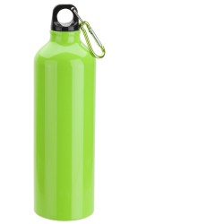 USA Printed 24 oz Aluminum Bottle with Carabiner