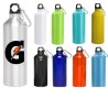 USA PRINTED 24 oz Aluminum Bottles with Carabiner Clip