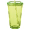 USA PRINTED 16 oz Double Wall Acrylic Tumblers w/Lid and Straw